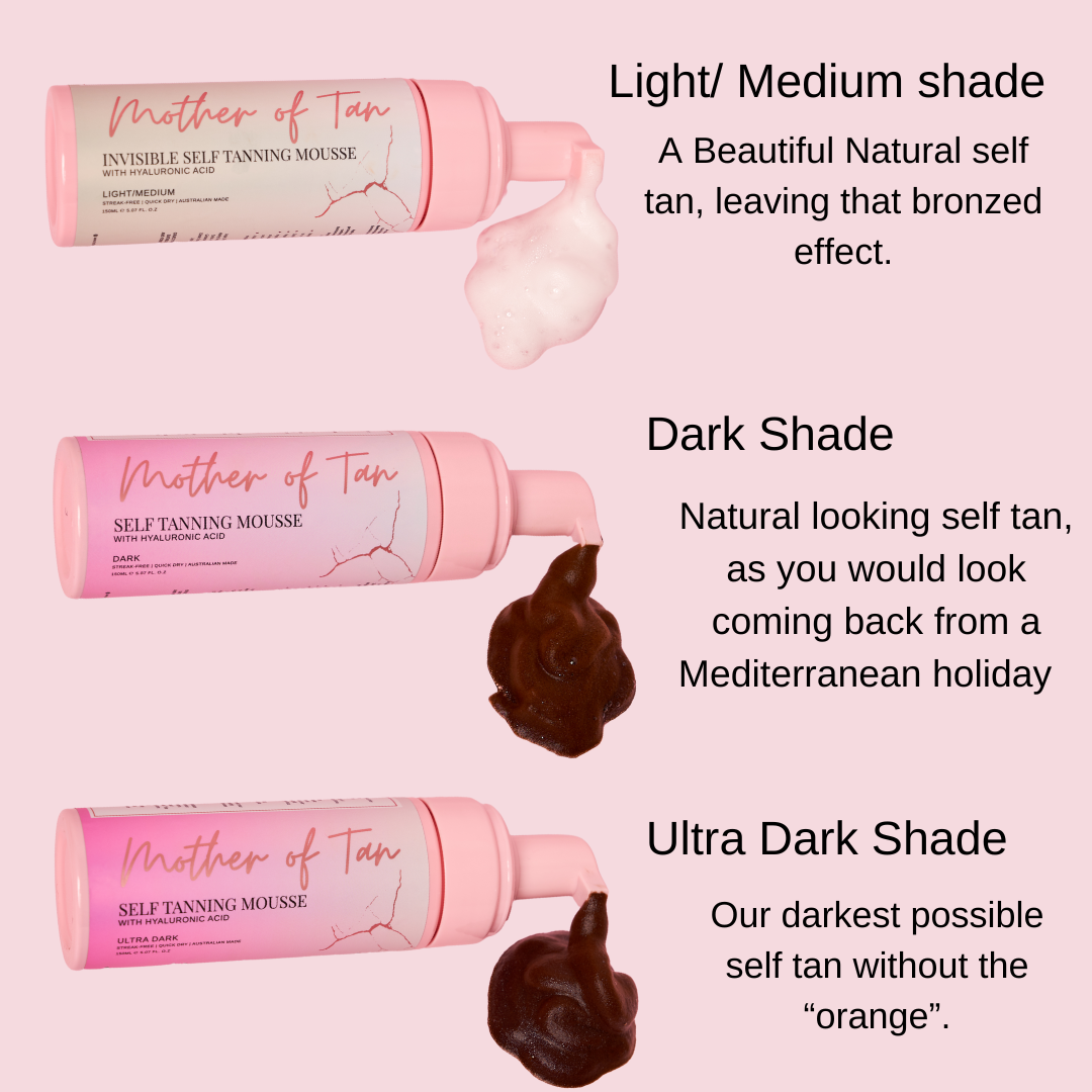 Different Shades of Tan - Mother of Tan